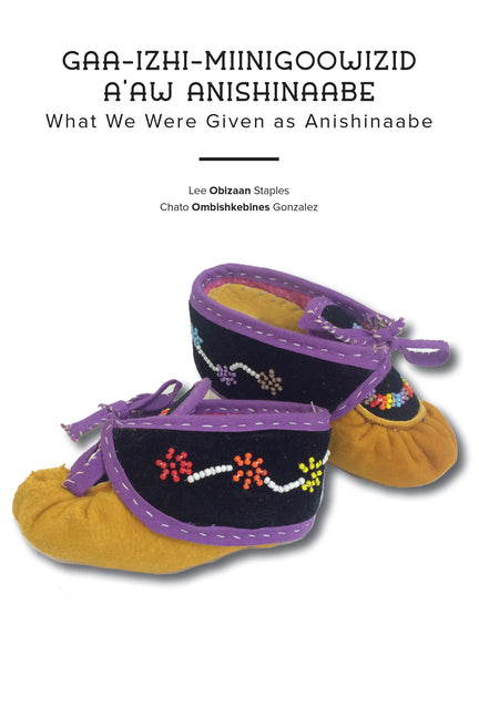 Book cover for Gaa-Izhi-Miinigoowizid A'Aw Anishinaabe: What We Were Given as Anishinaabe