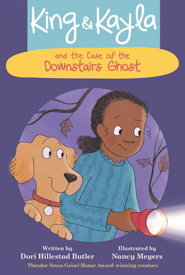 Book cover for King & Kayla and the Case of the Downstairs Ghost