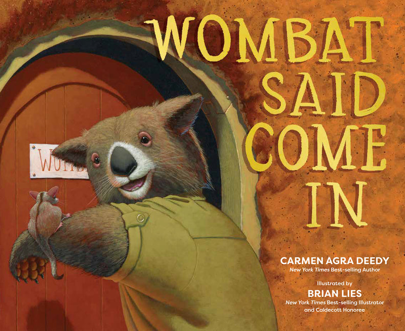 Book cover for Wombat Said Come in