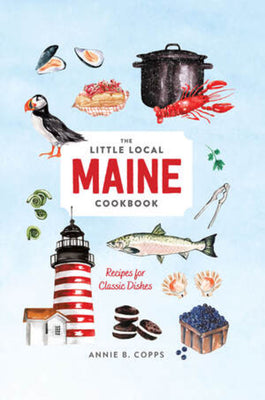 Book cover for Little Local Maine Cookbook