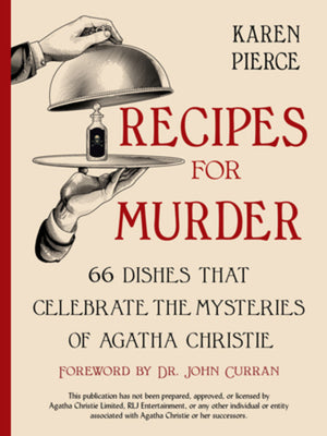 Book cover for Recipes for Murder: 66 Dishes That Celebrate the Mysteries of Agatha Christie