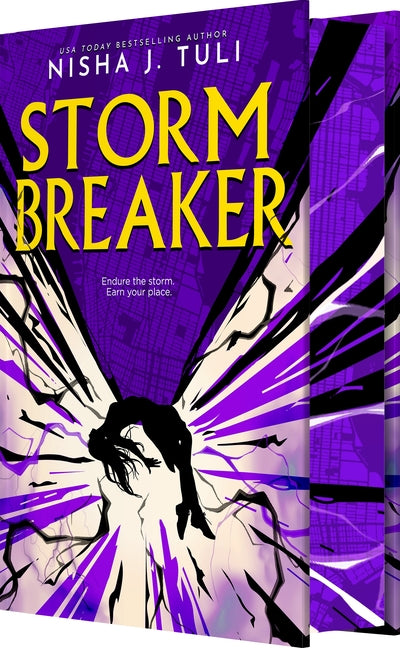 Book cover for Storm Breaker: An Epic Enemies-To-More Slow-Burn Dystopian Romantasy