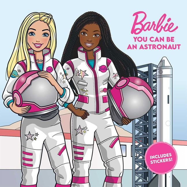 Book cover for Barbie: You Can Be an Astronaut