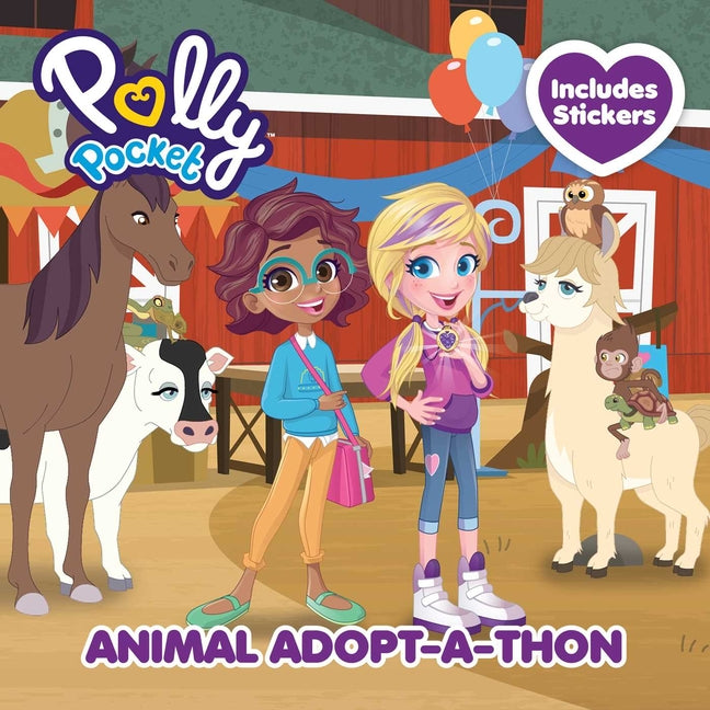 Book cover for Polly Pocket: Animal Adopt-A-Thon