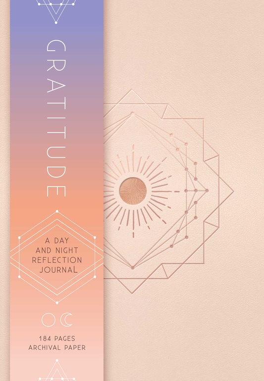 Book cover for Gratitude: A Day and Night Reflection Journal (90 Days)