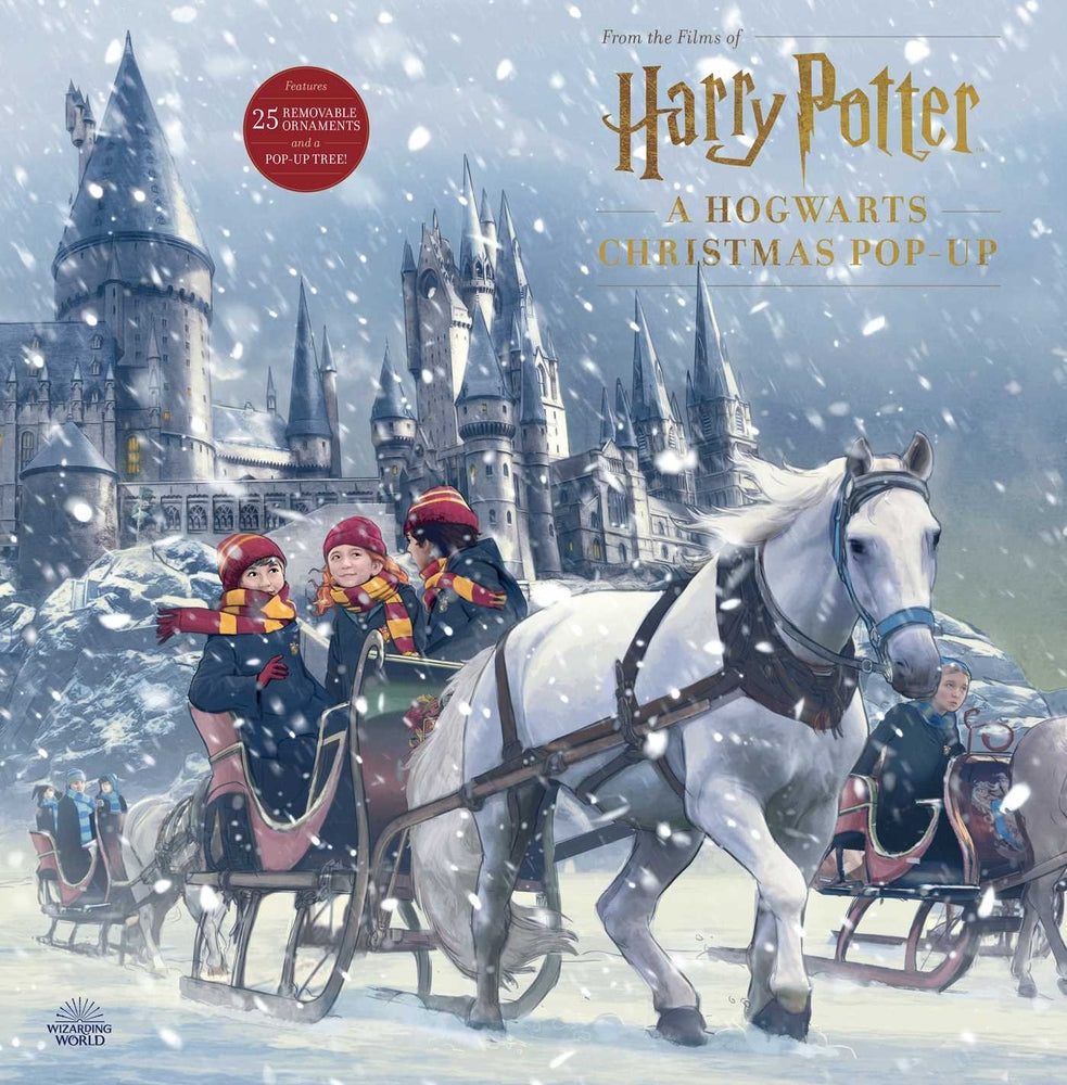 Book cover for Harry Potter: A Hogwarts Christmas Pop-Up (Advent Calendar)