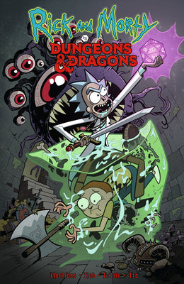 Book cover for Rick and Morty vs. Dungeons & Dragons