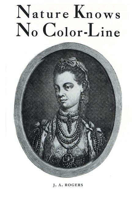 Book cover for Nature Knows No Color-Line: Research into the Negro Ancestry in the White Race