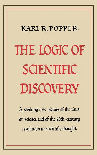 Book cover for Logic of Scientific Discovery