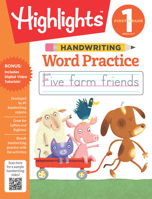 Book cover for Handwriting: Word Practice