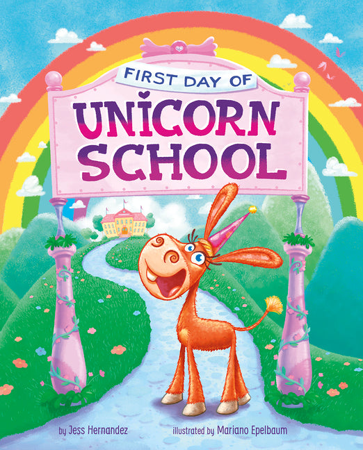 Book cover for First Day of Unicorn School