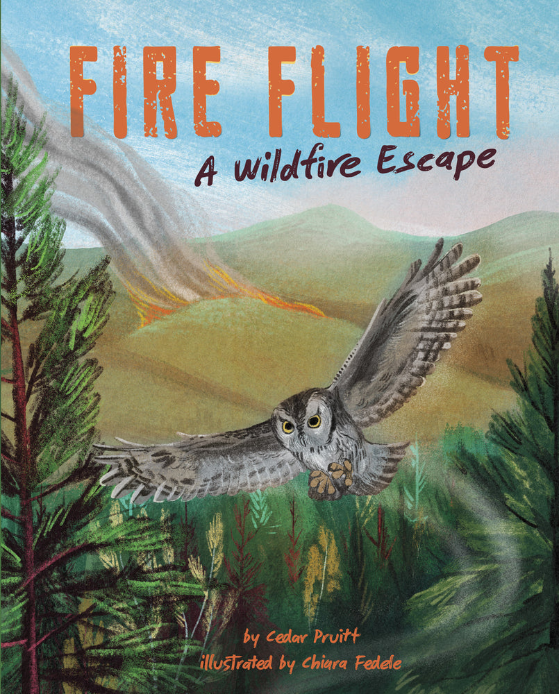 Book cover for Fire Flight: A Wildfire Escape