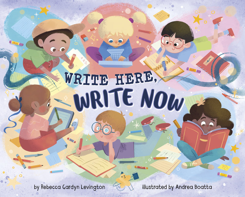 Book cover for Write Here, Write Now