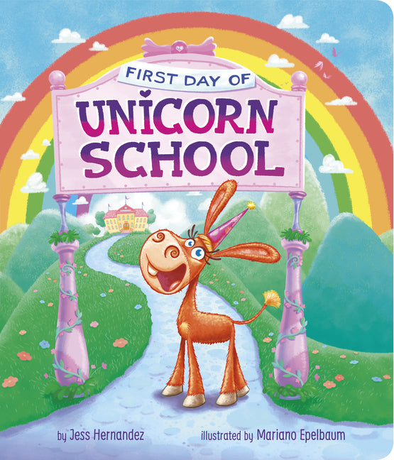 Book cover for First Day of Unicorn School