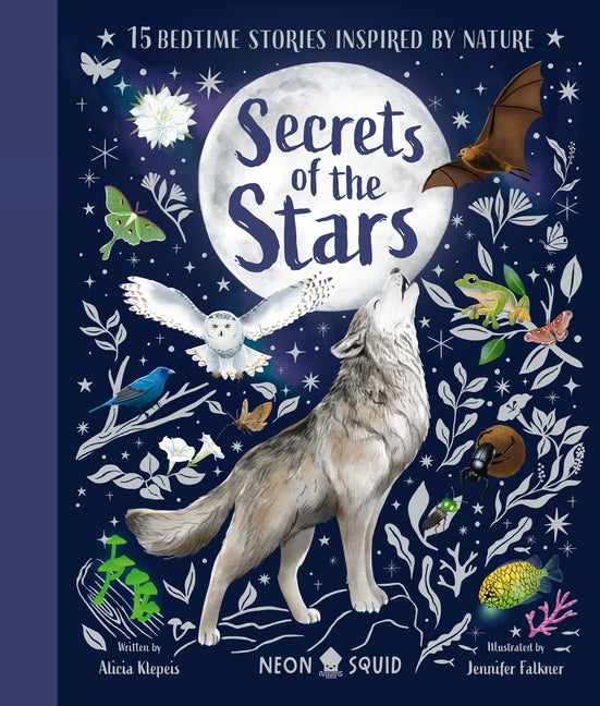 Book cover for Secrets of the Stars: 15 Bedtime Stories Inspired by Nature