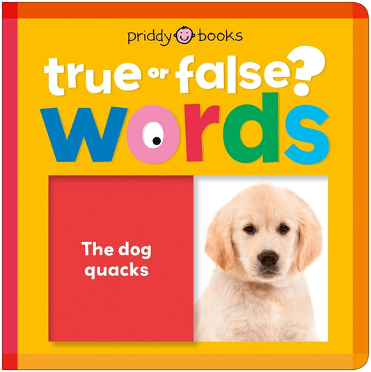 Book cover for Words (True or False?): Fun First Learning Through Silly Trivia!