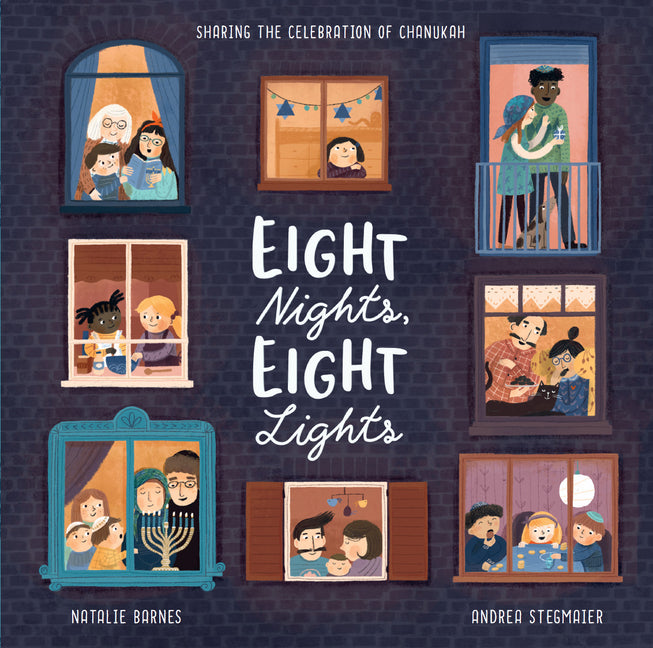 Book cover for Eight Nights, Eight Lights