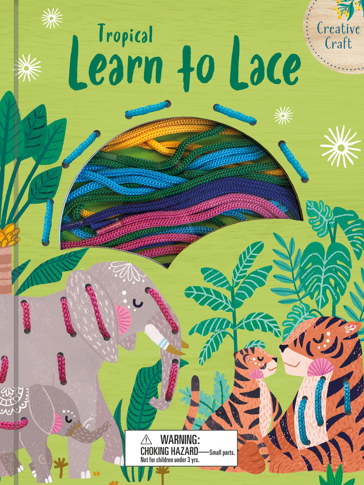 Book cover for Tropical Learn to Lace