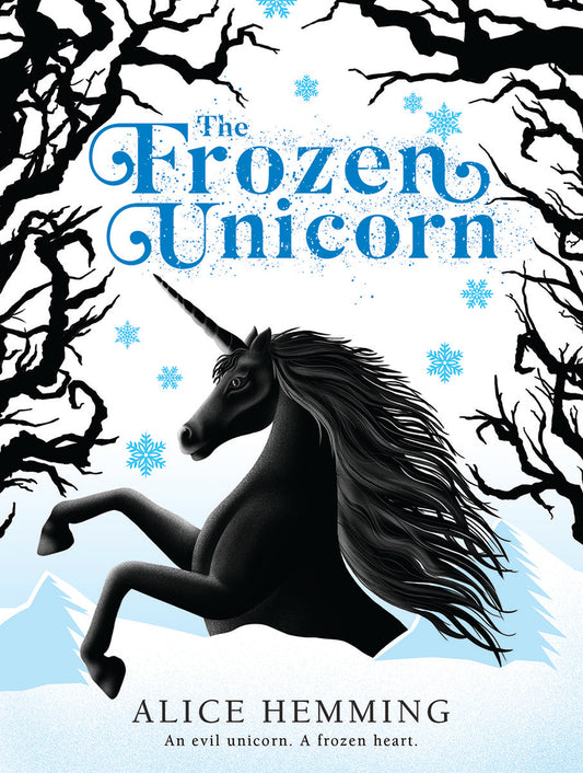 Book cover for The Frozen Unicorn