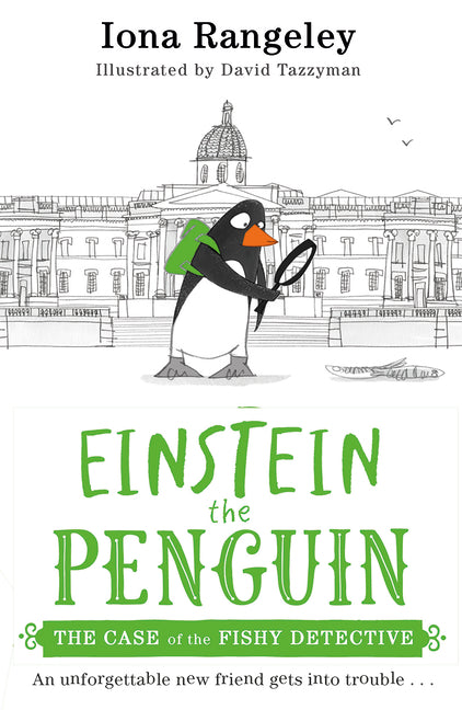 Book cover for Einstein the Penguin: The Case of the Fishy Detective