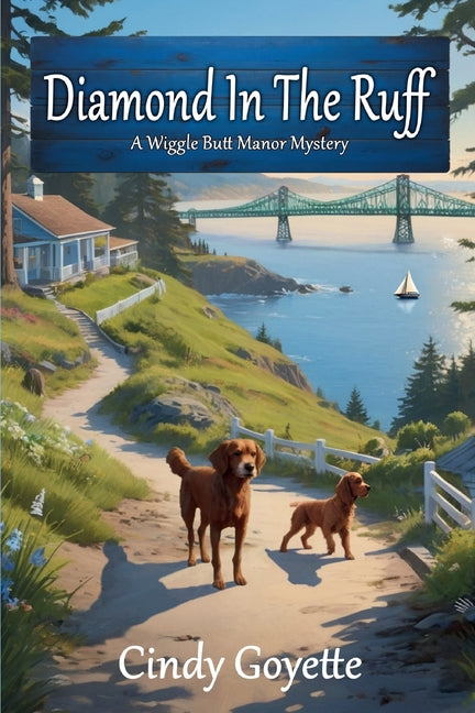 Book cover for Diamond in the Ruff: A Wiggle Butt Manor Mystery