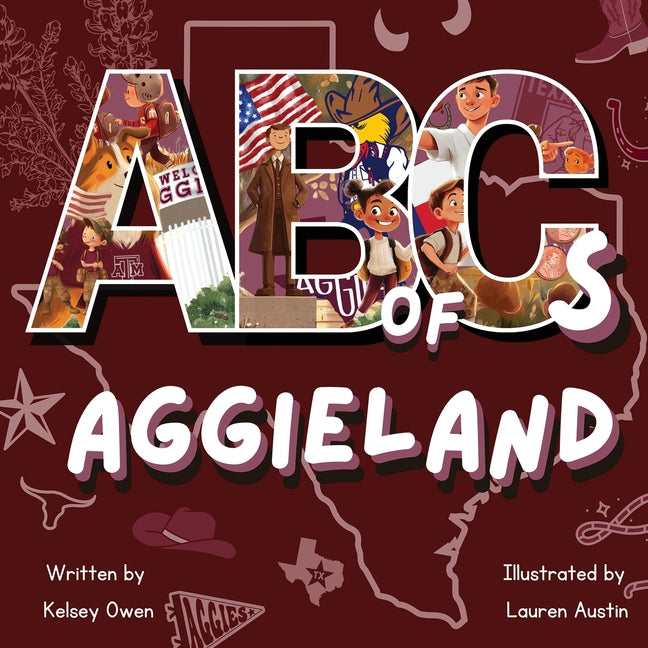 Book cover for ABC's of Aggieland: For the Future Aggie