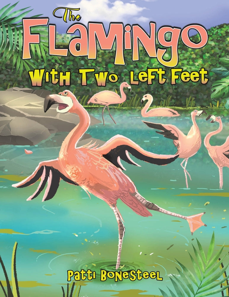 Book cover for The Flamingo with Two Left Feet