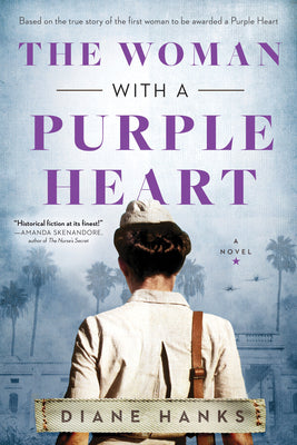 Book cover for The Woman with a Purple Heart