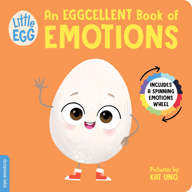 Book cover for Little Egg: An Eggcellent Book of Emotions