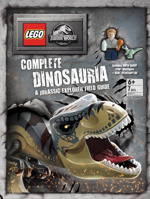 Book cover for Lego(r) Jurassic World(tm) Complete Dinosauria: A Jurassic Explorer Field Guide