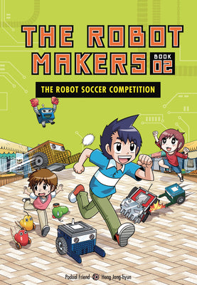 Book cover for The Robot Soccer Competition: Book 2