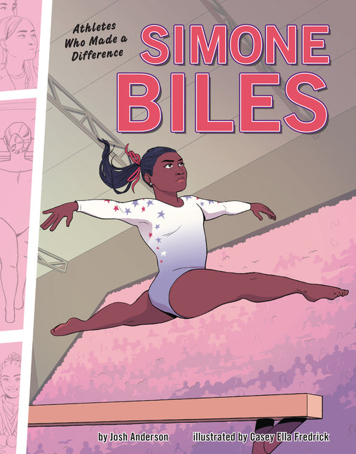 Book cover for Simone Biles: Athletes Who Made a Difference