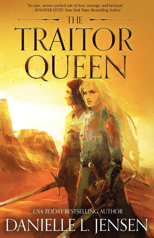 Book cover for The Traitor Queen First Edition