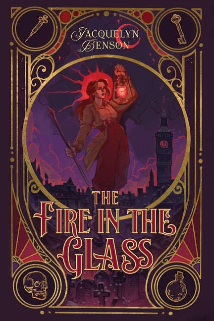 Book cover for Fire in the Glass