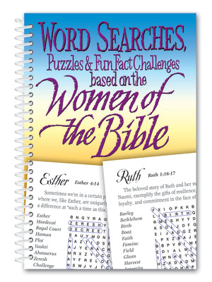 Book cover for Word Search Based on the Women of the Bible