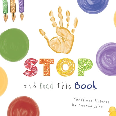 Book cover for STOP and Read This Book: A Sensory Grounding Brain Break Disguised as a Book