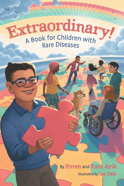 Book cover for Extraordinary! A Book for Children with Rare Diseases