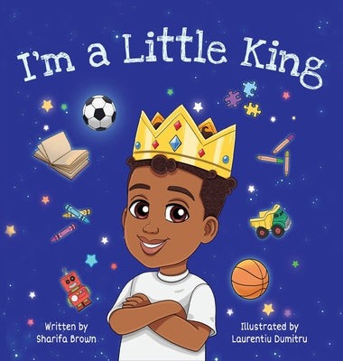Book cover for I'm a Little King