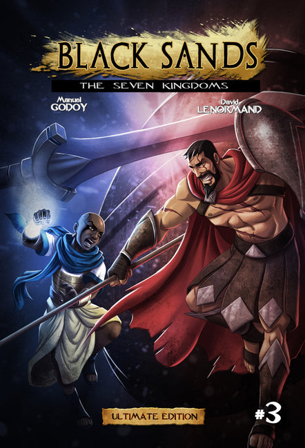 Book cover for Black Sands, the Seven Kingdoms, Volume 3