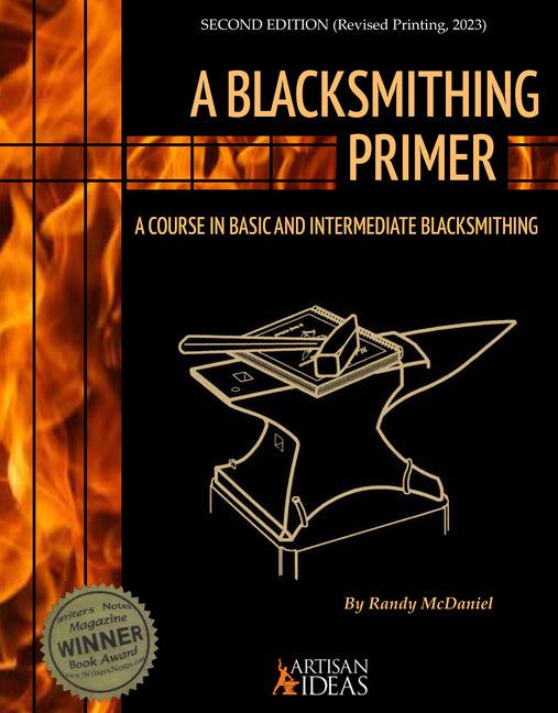 Book cover for Blacksmithing Primer: A Course in Basic and Intermediate Blacksmithing (Revised)