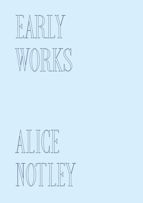 Book cover for Early Works