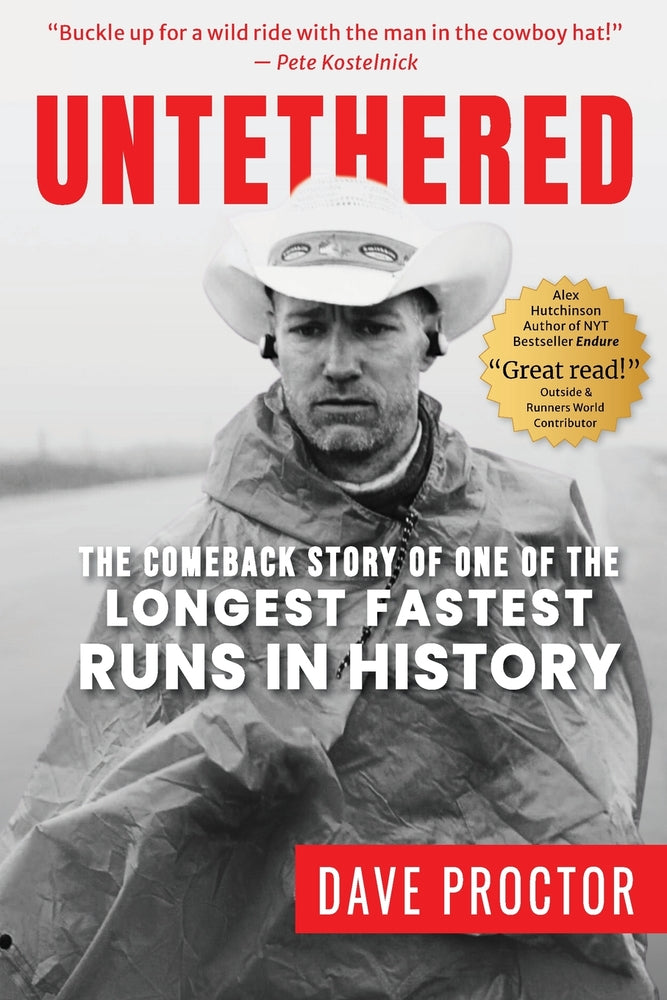 Book cover for Untethered: The Comeback Story of One of The Longest Fastest Runs in History