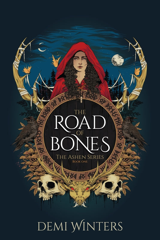 Book cover for The Road of Bones: a Viking Fantasy Romance