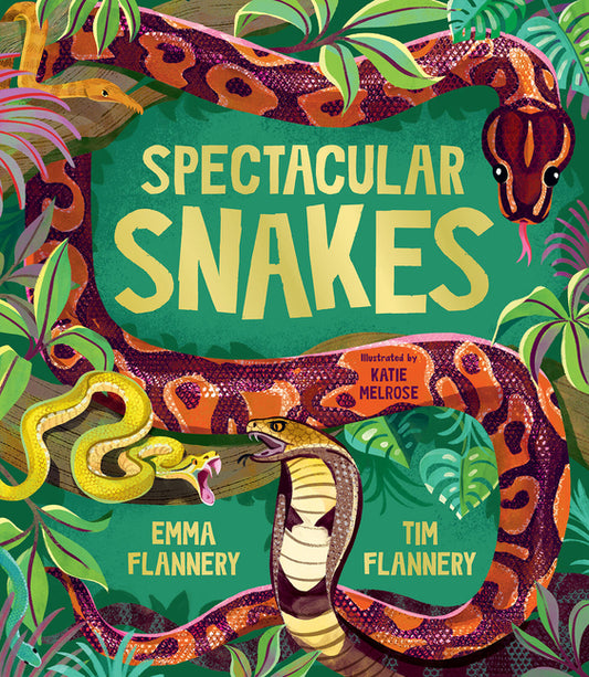 Book cover for Spectacular Snakes
