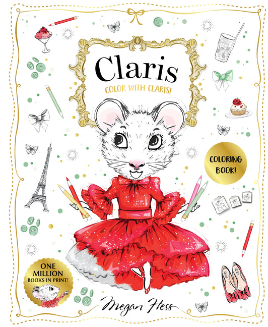 Book cover for Color with Claris!