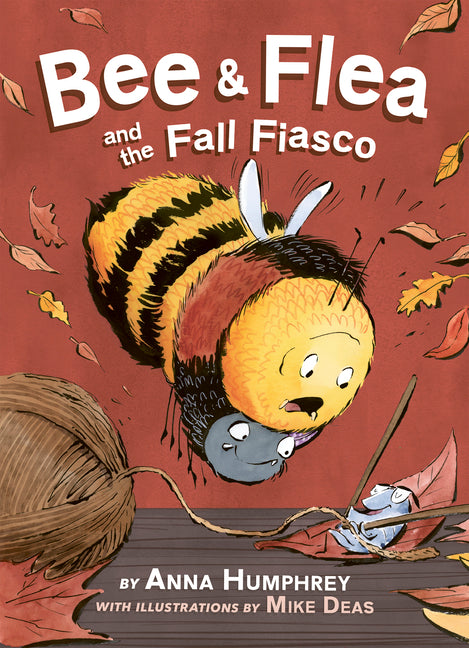 Book cover for Bee & Flea and the Fall Fiasco