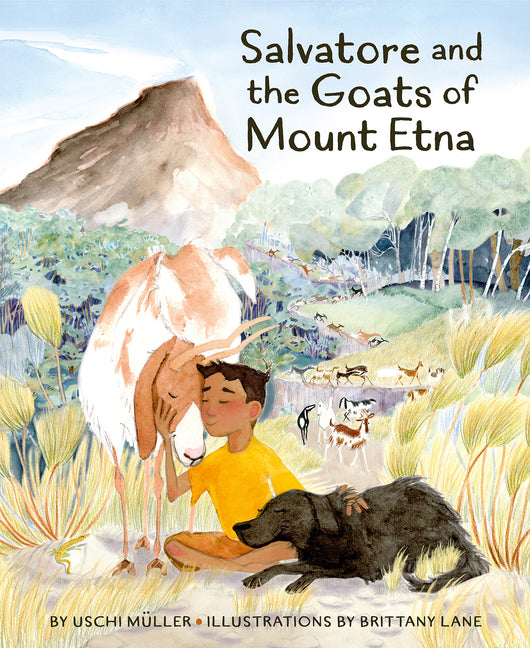 Book cover for Salvatore and the Goats of Mount Etna