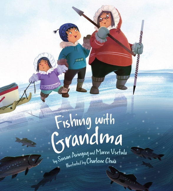 Book cover for Fishing with Grandma (English)