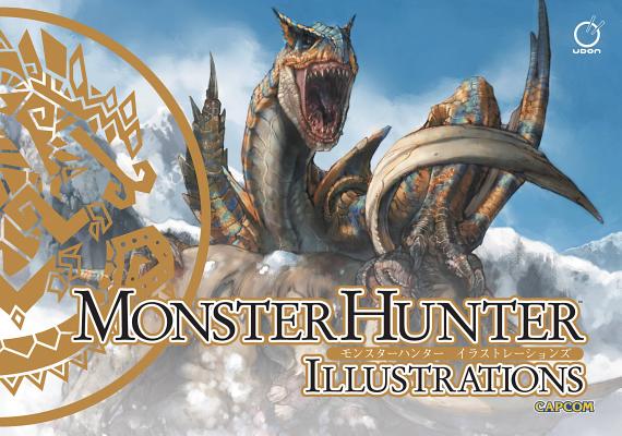 Book cover for Monster Hunter Illustrations