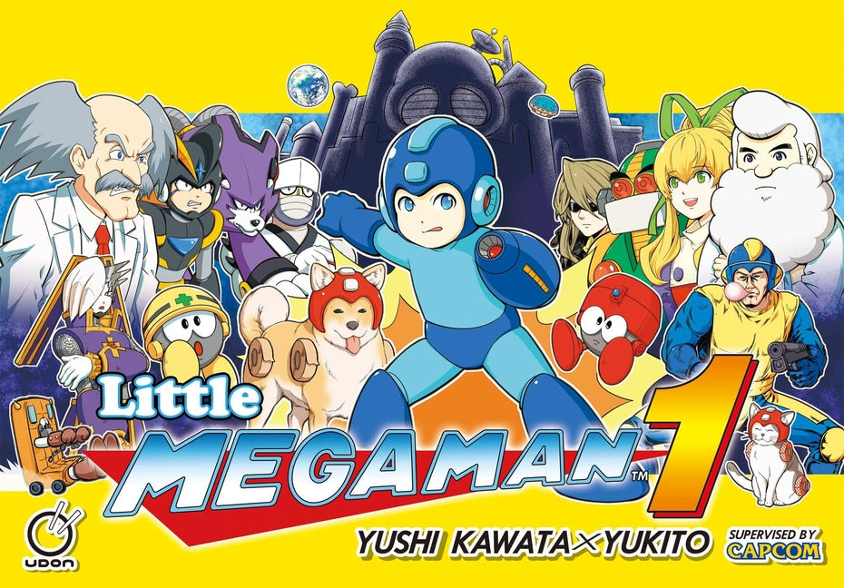 Book cover for Little Mega Man Volume 1